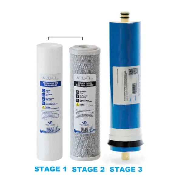 Reverse Osmosis RO XL 200GPD Water Filter Replacements 3pcs