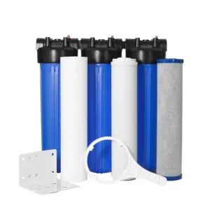 WAR WORLD Big Blue 2.5" X 10" Whole House Water Filter System - Carbon Filter Replacement