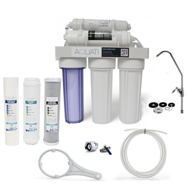 Premium 5 Stage Ultrafiltration (UF) Softening Under sink Drinking Water Filter System